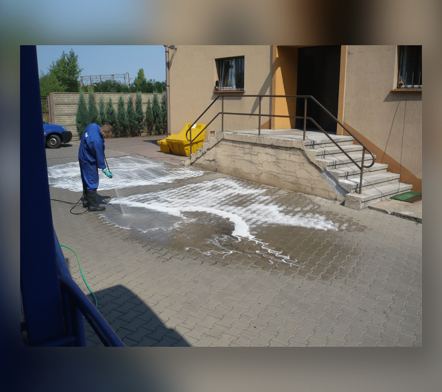 Sprzątanie po budowie